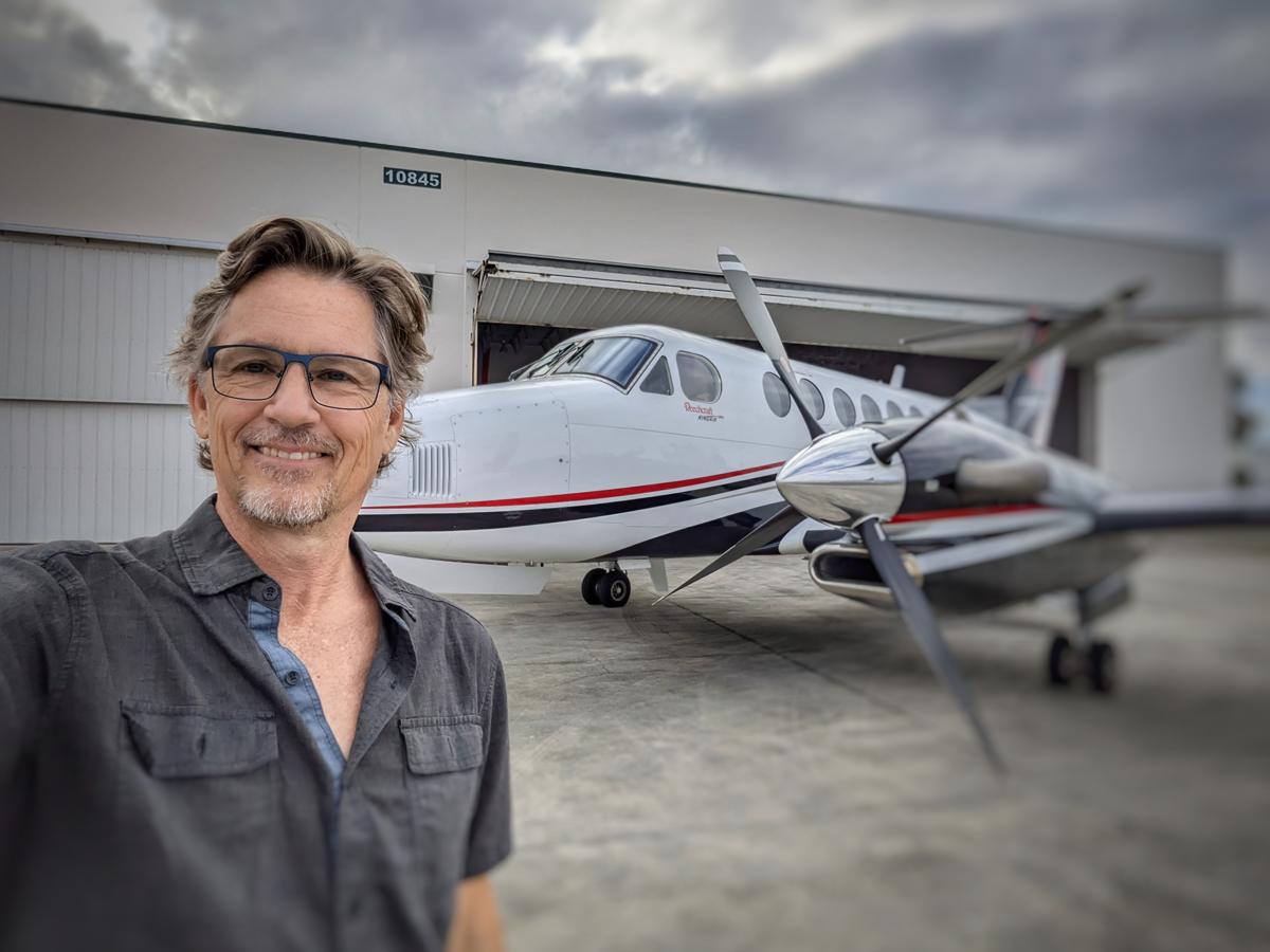 Russell with a King Air, 2025