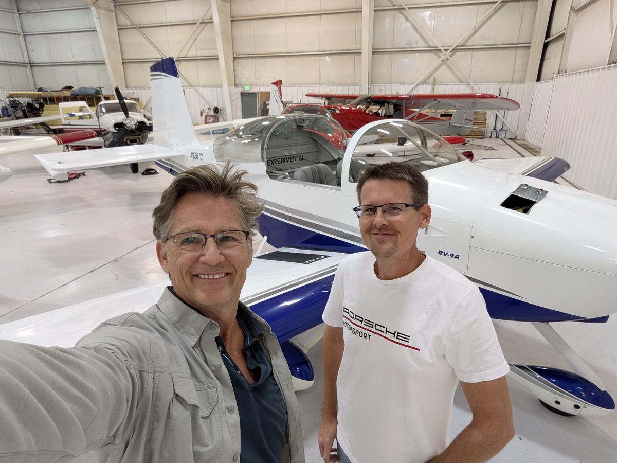 Russell with an airplane, 2026