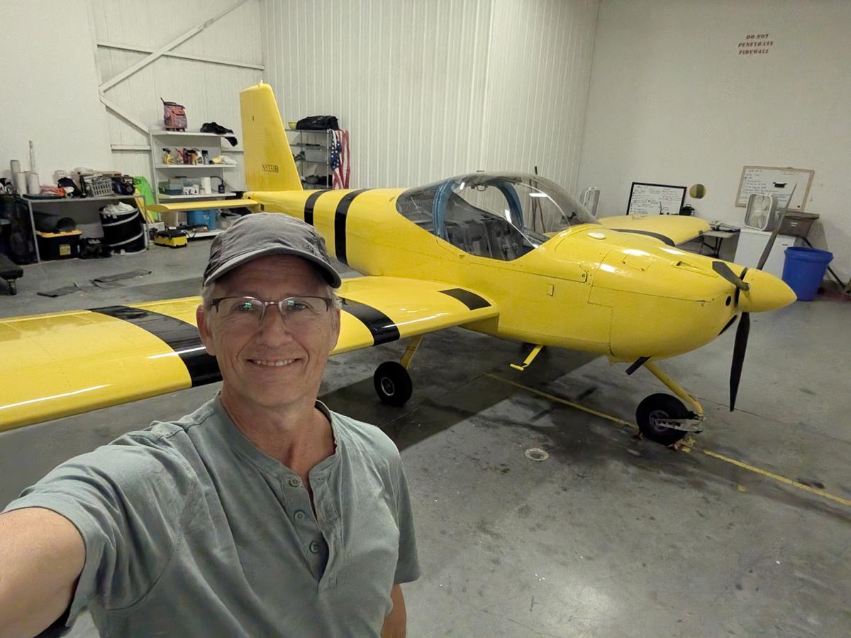 Russell with an airplane, 2026
