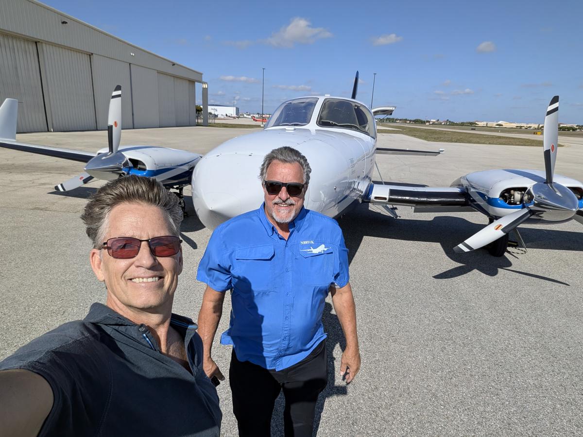 Russell with an airplane, 2026