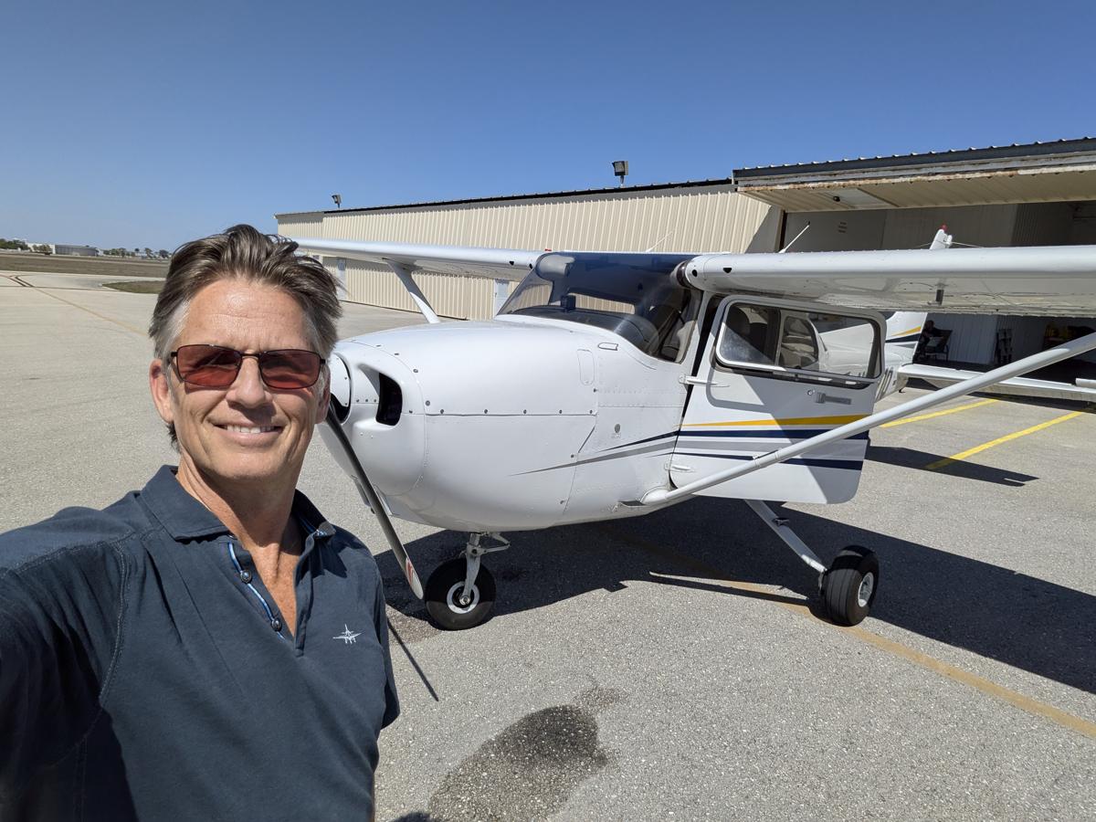Russell with an airplane, 2026