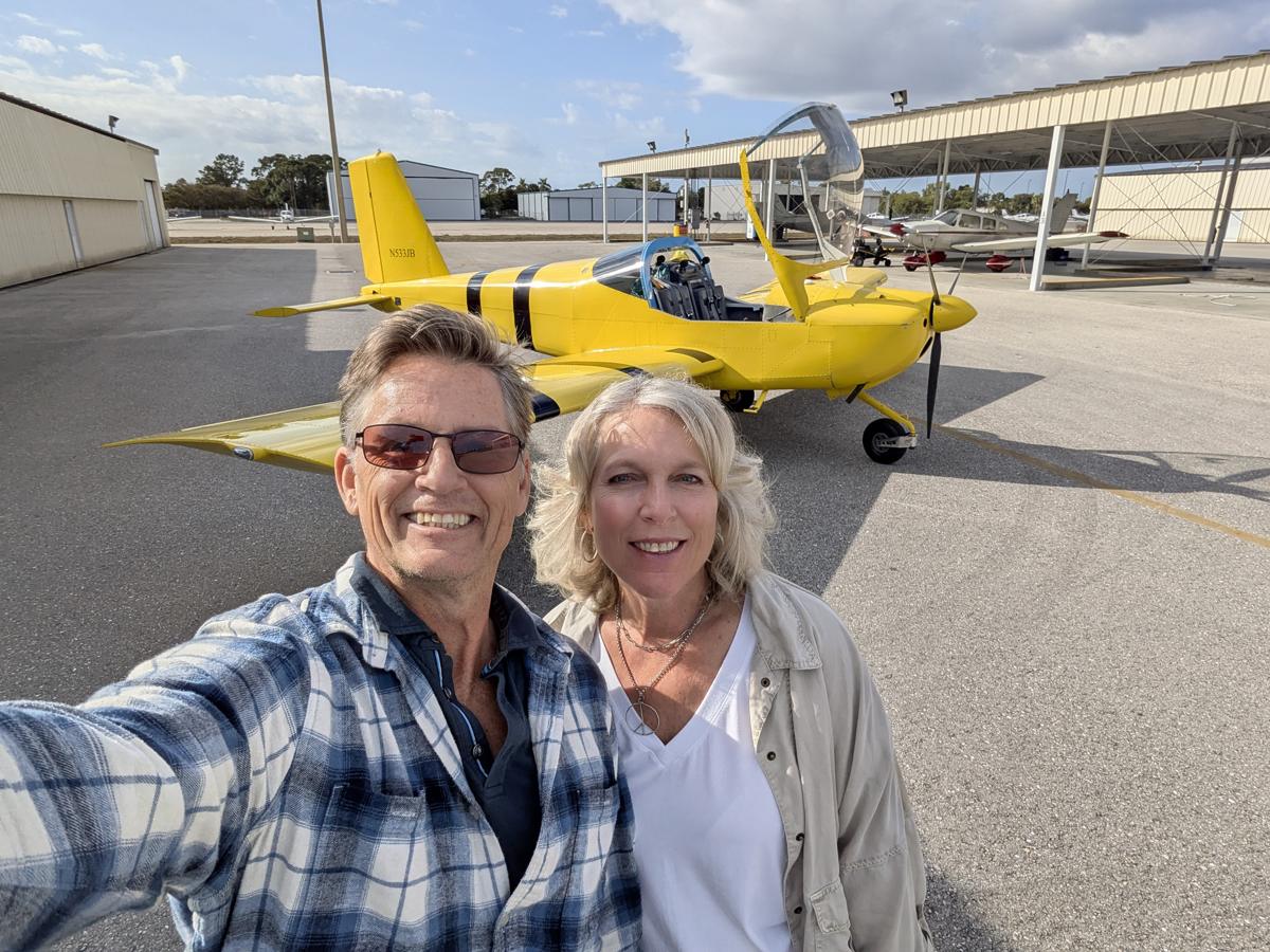 Russell with an airplane, 2026