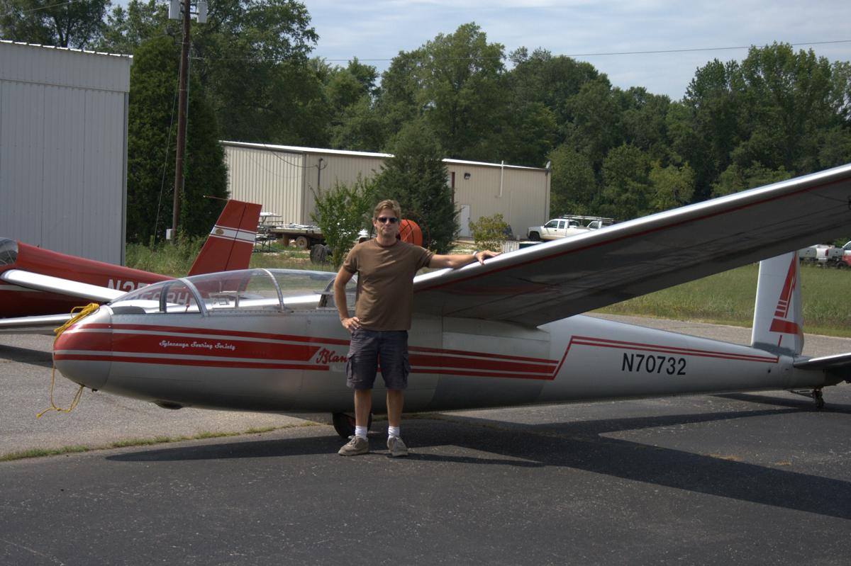Russell with a Glider, 2008