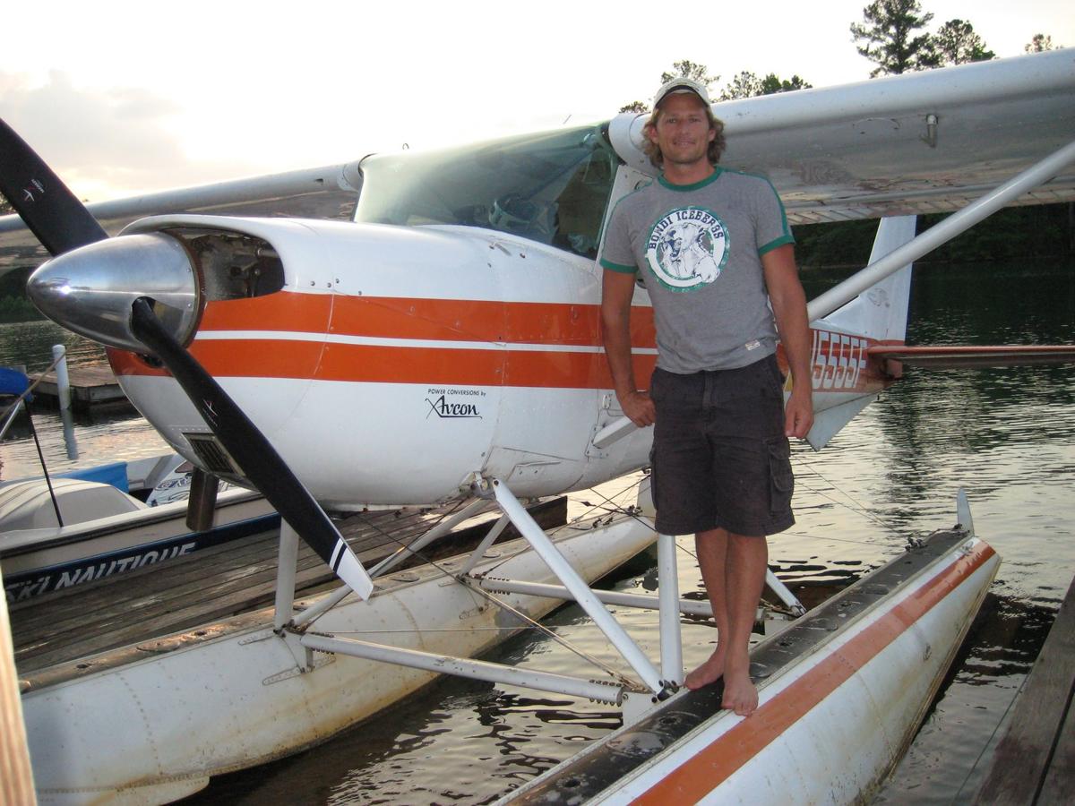 Russell with a Floatplane, 2008